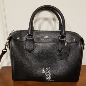 Limited Edition Coach Peanuts Snoopy Satchel